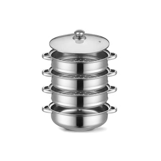 TOQUE Stainless Steel Steamer Meat Vegetable-1848848540558823425