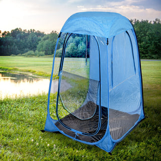 Mountview Pop Up Tent Camping Weather Blue-1829372358738186247