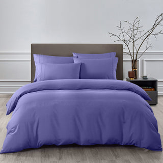 Royal Comfort Bamboo Cooling 2000TC Quilt Cover Set - Double-Royal Blue-1833647250606264320