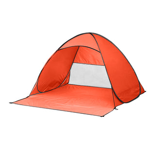 Mountview Pop Up Beach Tent Caming Portable Orange-1829372393932591104