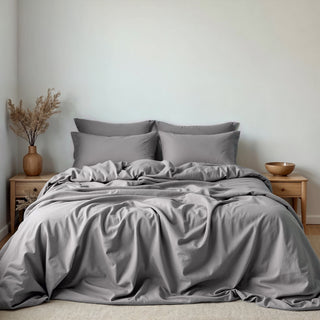 Royal Comfort 1500 TC Cotton Rich Fitted sheet 4 PC Set King-Indigo-1833647272030769152