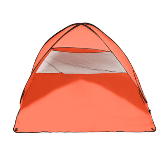 Mountview Pop Up Beach Tent Caming Portable Orange-1829372393932591105