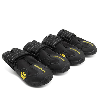 True Love Outdoor Adventure Dog Shoes - Black, Size 8-1831155656435044352