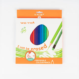 Yplus Erasable Color Pencil with Eraser 24 Colours-1831593076779520000