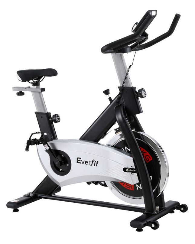 15kg Flywheel Spin Bike Everfit Exercise Bike Home Gym Fitness 120KG Capacity