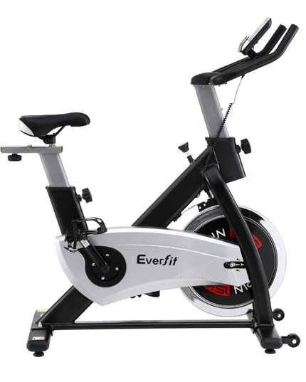 15kg Flywheel Spin Bike Everfit Exercise Bike Home Gym Fitness 120KG Capacity