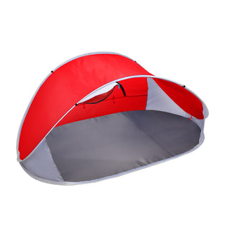 Mountview Pop Up Tent Camping Beach Red-1829372422516772864