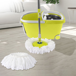 Cleanflo Spin Mop Bucket Set 360? Spinning Green-1848848577837797382