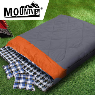 Mountview Double Sleeping Bag Bags Outdoor-1829372191725195270