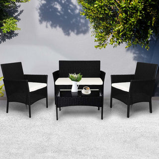 Levede 4PCS Outdoor Furniture Setting-1843791320372613126