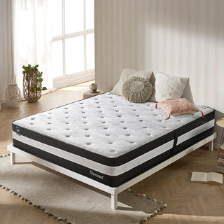 Dreamz Double Cooling Mattress 5 Zone 25cm-1831592514688258054