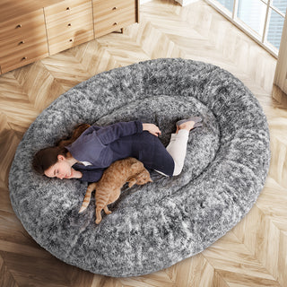 TheNapBed Memory Foam Pet Bed Grey Charcoal-1848848525480300550