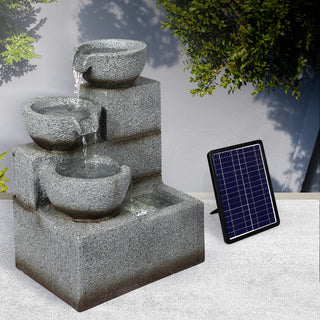 Lambu Solar Fountain Water Bird Bath-1831592511060185094