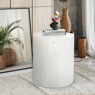 Levede Side Table Terrazzo Round End-1848848559848427526