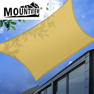 Mountview Sun Shade Sail Cloth Canopy Sand 180-1829372263879806982