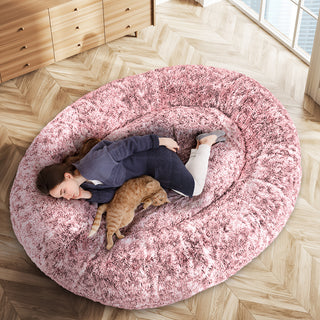 TheNapBed Memory Foam Pet Bed Pink-1848848525643878406