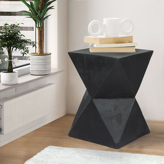 Levede Side Table Terrazzo Geometric-1831592624927150086