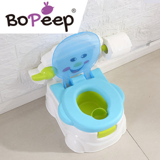 BoPeep Kids Potty Trainer Seat Safety Blue-1831592932508045318