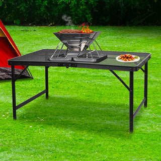 Levede Grill Table BBQ Camping Tables Large-1831592731215007750