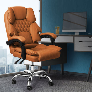 Levede Gaming Chair Office Computer Brown No Footrest-1848848506798870534