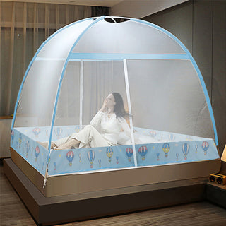 Dreamz Mosquito Bed Nets Foldable Canopy Queen-1848848552885882887