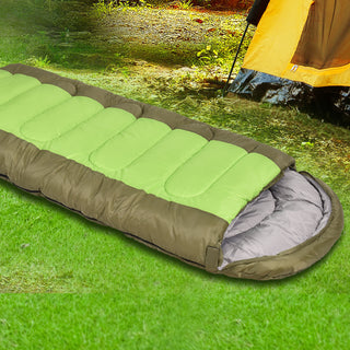 Mountview Sleeping Bag Outdoor Camping Green-1829372307643174919