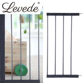 Levede Baby Safety Gate Adjustable Pet Black 30cm Extension-1831593060425928711