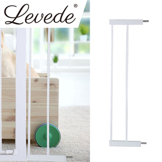 Levede Baby Safety Gate Adjustable Pet White 10cm Extension-1831593076611747847