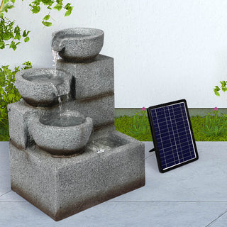 Lambu Solar Fountain Water Bird Bath-1831592511060185095