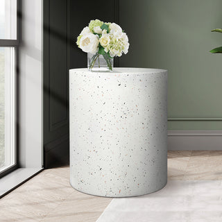 Levede Side Table Terrazzo Round End-1848848559848427527