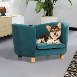 PaWz Pet Sofa Bed Dog Warm Soft Lounge Blue-1831593122178666503