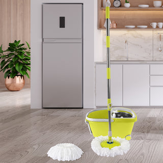 Cleanflo Spin Mop Bucket Set 360? Spinning Green-1848848577837797383