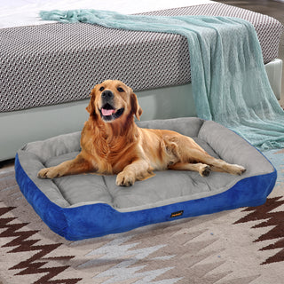 PaWz Pet Bed Dog Beds Bedding Mattress XL Navy X-Large-1864184469280395271