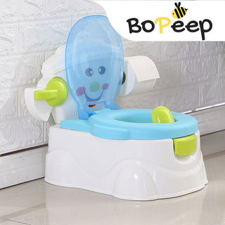 BoPeep Kids Potty Trainer Seat Safety Blue-1831592932508045319