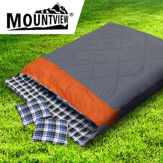 Mountview Double Sleeping Bag Bags Outdoor-1829372191725195271