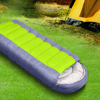 Mountview Sleeping Bag Outdoor Camping Grey-1829372307789975559