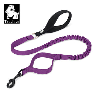 True Love Military Dog Leash 2.5 cm width and 1.4 m length - Purple L-1831155649925484544