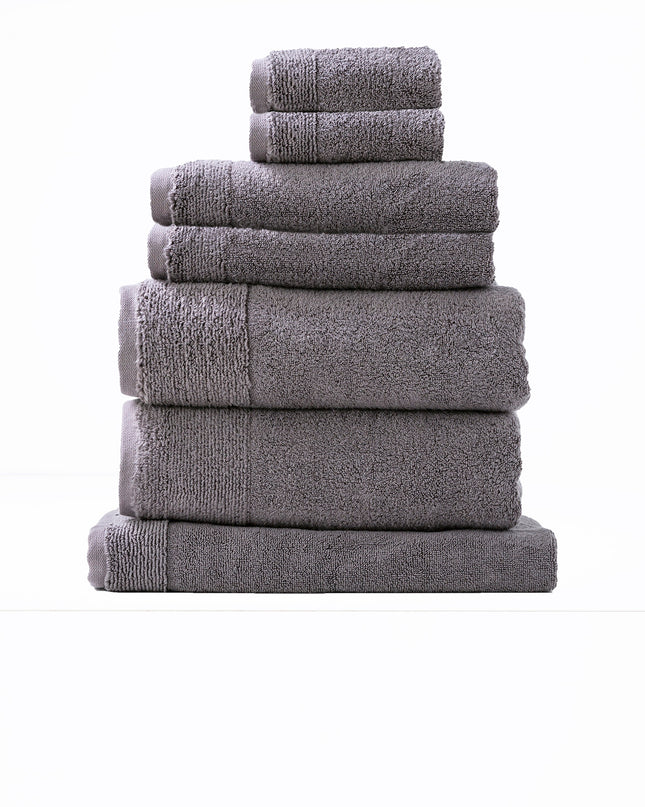 Aireys 650 GSM Zero Twist 7 Piece Nickel Bath Towel by Renee Taylor