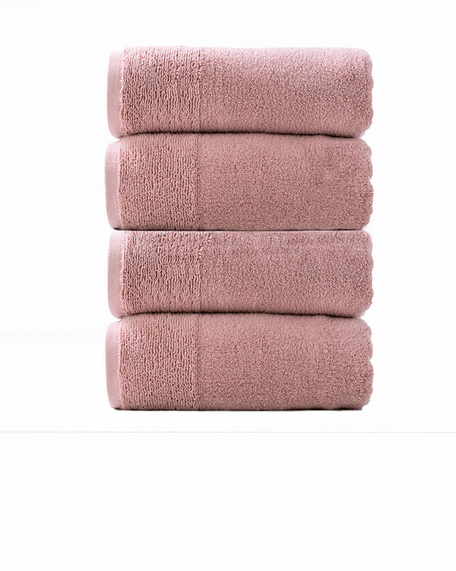 Aireys 650 GSM Zero Twist 4 Piece Cherwood Bath Towel by Renee Taylor