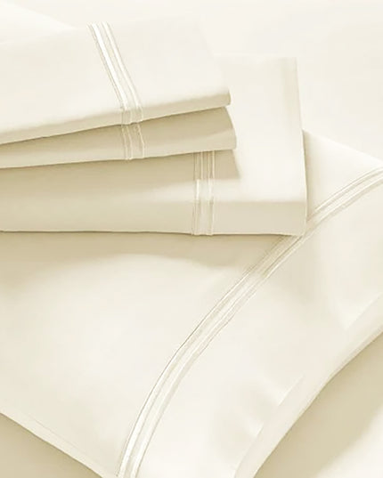 Strada Embroidered 1000 TC Egyptian Cotton Pristine Split King Sheet sets by Renee Taylor