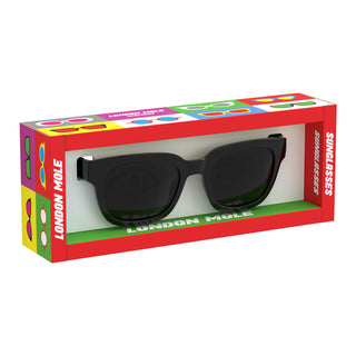 London Mole Tricky Sunglasses Gloss Black / Black