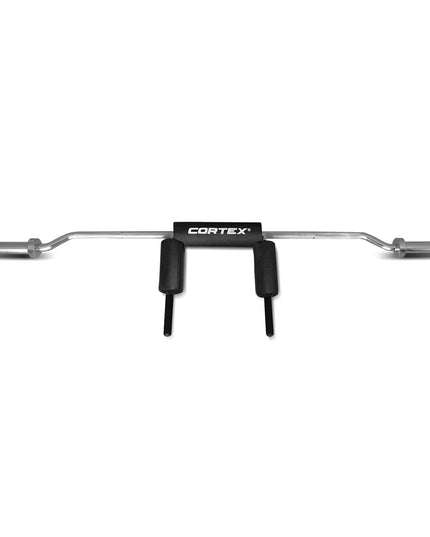 CORTEX Safety Squat Olympic Barbell with Lock Jaw Collars