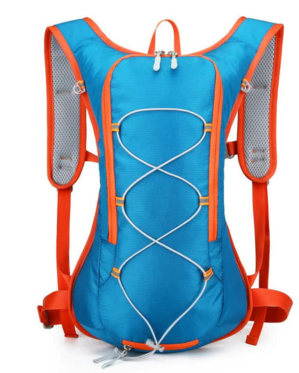 Blue Outdoor Sports Hydration Backpack for Running, Hiking, and Cycling - Lightweight and Waterproof