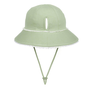 Bedhead Ponytail Bucket Hat - Khaki Ruffle L-1826048834317455361