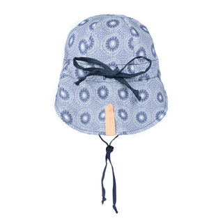 Bedhead Reversible Baby Flap Sun Hat-Norman/Indigo S-1826048834833354754