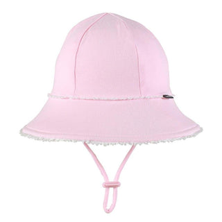 Bedhead Toddler Bucket Hat - Blush Ruffle Trim S-1826048835961622528