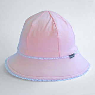 Bedhead Toddler Bucket Hat - Blush Ruffle Trim M-1826048835823210496