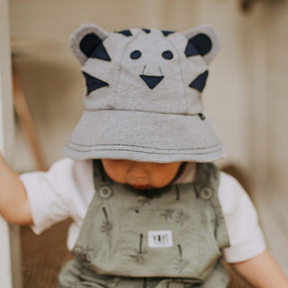 Bedhead Toddler Bucket Hat - Tiger Grey Marle S-1826048839732301825