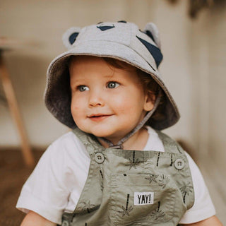 Bedhead Toddler Bucket Hat - Tiger Grey Marle S-1826048839732301827