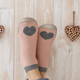 Collegien Slipper Socks - Warm Heart 28-29-1826048863862132736